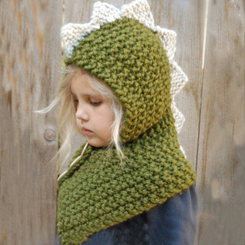 Children's Warm Scarf Hat