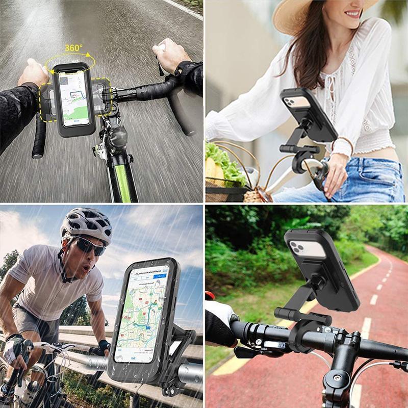 Waterproof Bicycle & Motorcycle Phone Holder