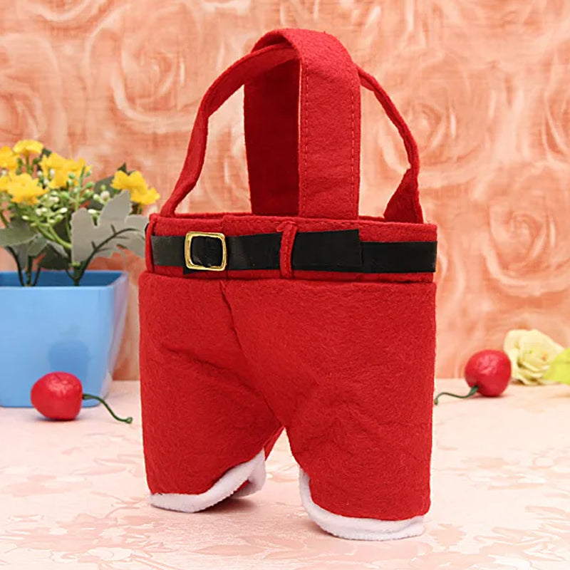 Santa Claus Pants Gift Bag