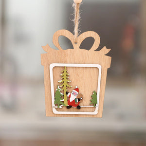 Christmas Wooden Pendant