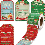 200 Pieces from Santa Claus Stickers Roll