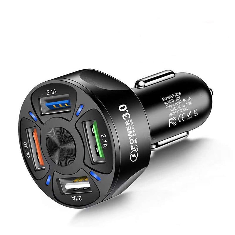 4-IN-1 Fast Charging Port for Car