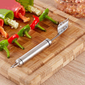 Stainless Steel Chili Corer Peppers Seed Remover