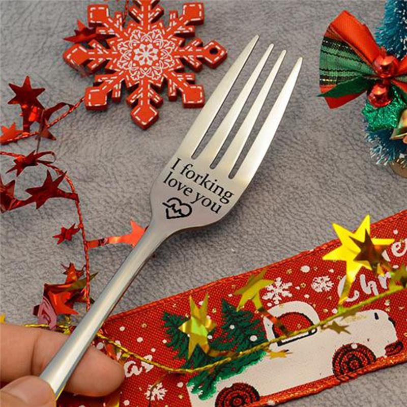 Funny Engraved Fork Gift