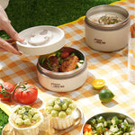 Portable Insulated Lunch Container Set