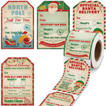 200 Pieces from Santa Claus Stickers Roll