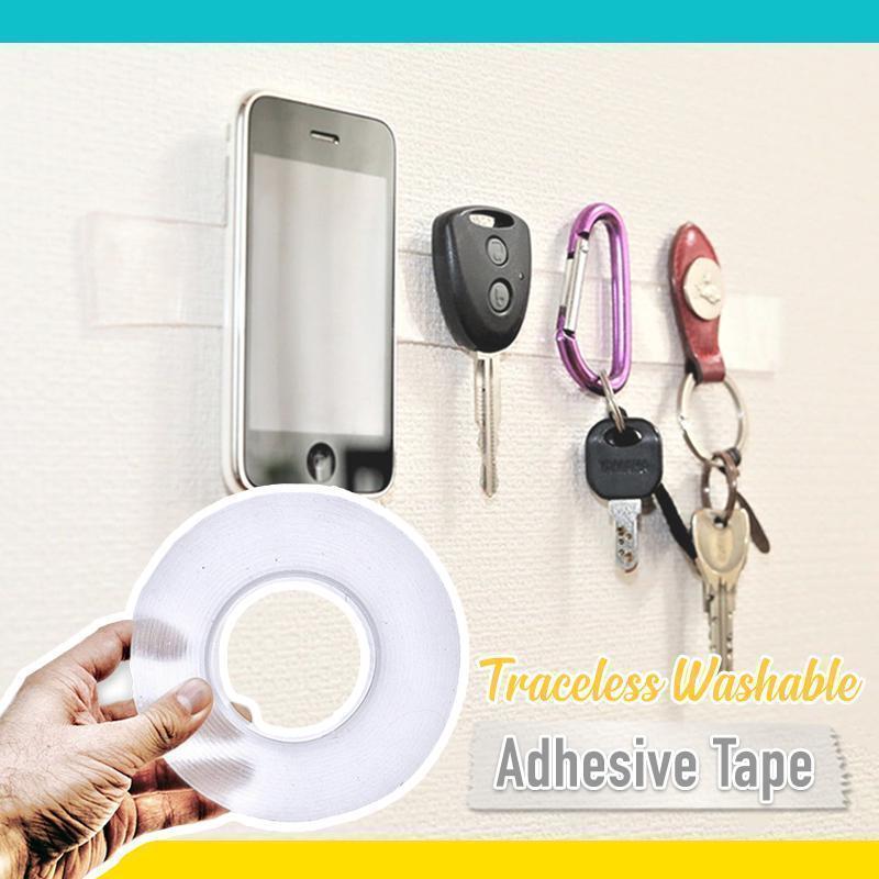 Traceless, Washable & Adhesive Tape