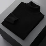 Men's Solid Color Turtleneck Sweater