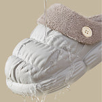 Autumn Winter Warm Removable Cotton Slippers