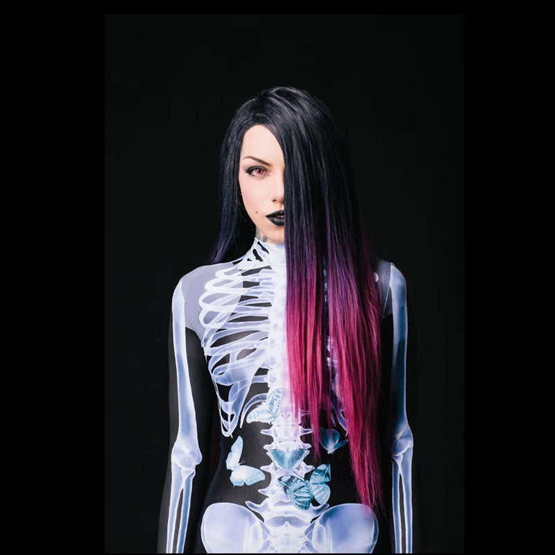 Halloween SexySkull Bodysuit