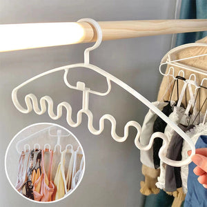 Wave Pattern Stackable Hanger (10pcs)