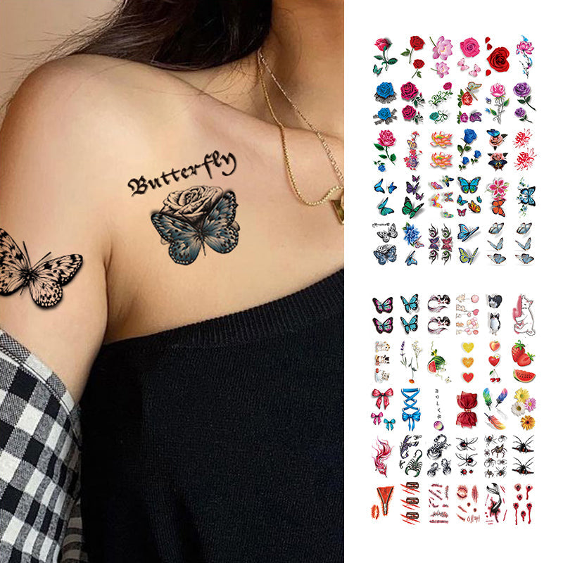 3D Stereo Tattoo Sticker