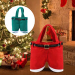 Santa Claus Pants Gift Bag