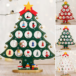 DIY Wooden Mini Christmas Tree Set