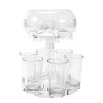 6 Shot Glass Dispenser and Holder