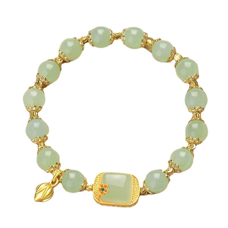 Hotan Jade Beaded Bracelet