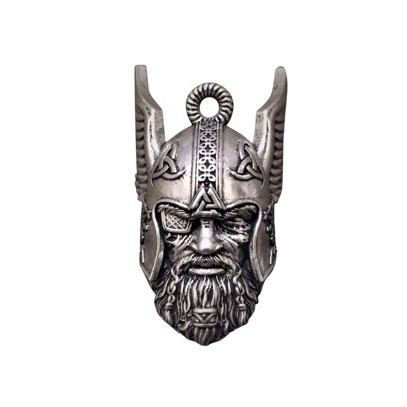 Viking God Guardian Ride Bell Keychain