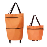 Foldable Shopping Trolley Tote Bag