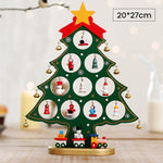 DIY Wooden Mini Christmas Tree Set