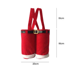 Santa Claus Pants Gift Bag