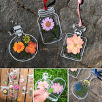 Transparent Dried Flower Bookmarks