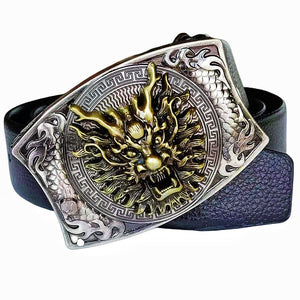 Men's Self Defense Alloy Buckle Belt