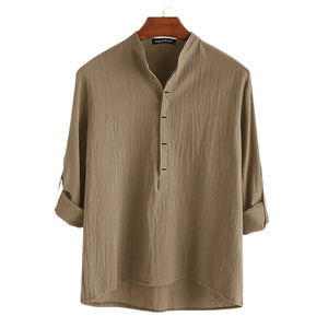 Long Sleeve Linen Shirt