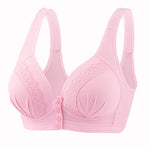 Front Button Breathable Skin-Friendly Bra